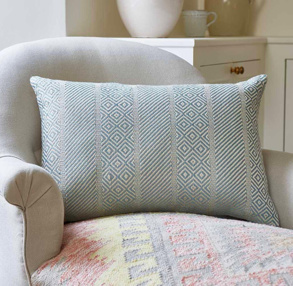 Minerva Duck Egg Cushion