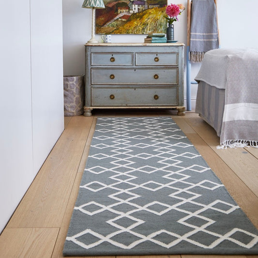 Dove Grey Juno Runner Rug