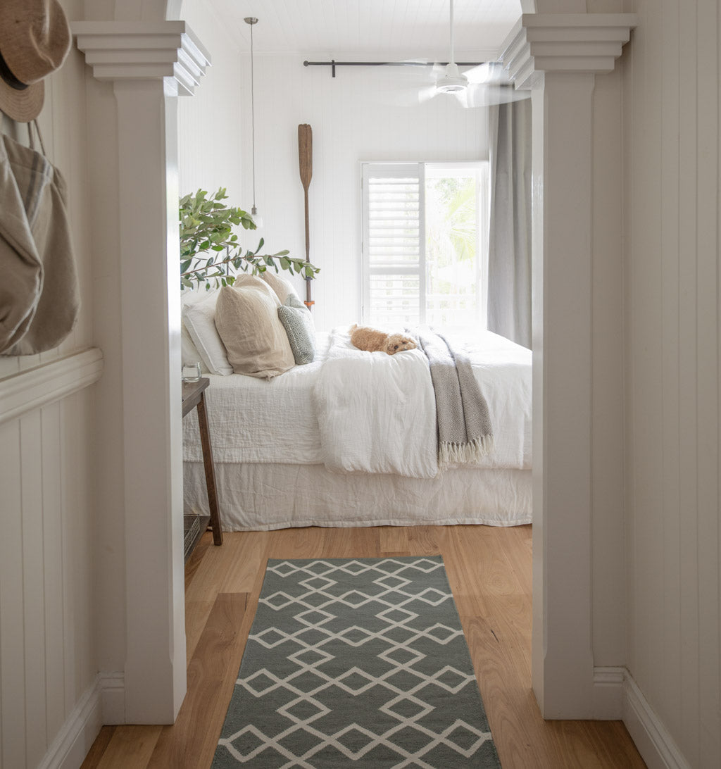 Dove Grey Juno Runner Rug