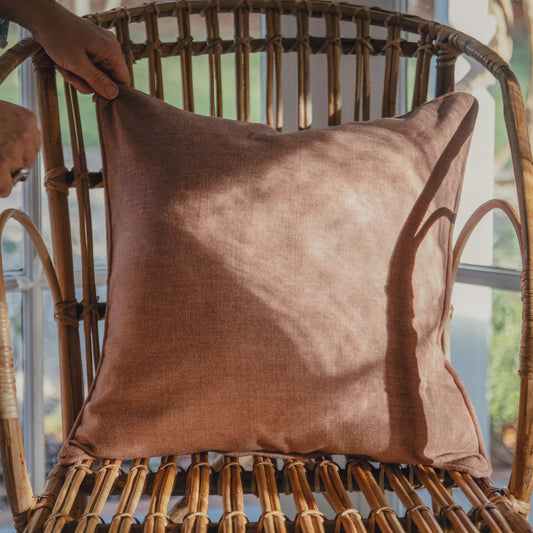 Babylon Pippins Pink Cushion