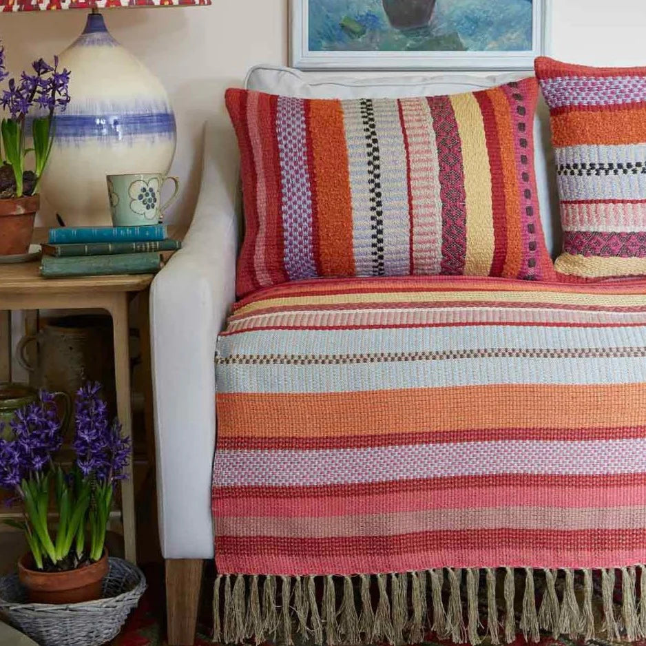 Darjeeling Rainbow Throw Weaver Green Australia