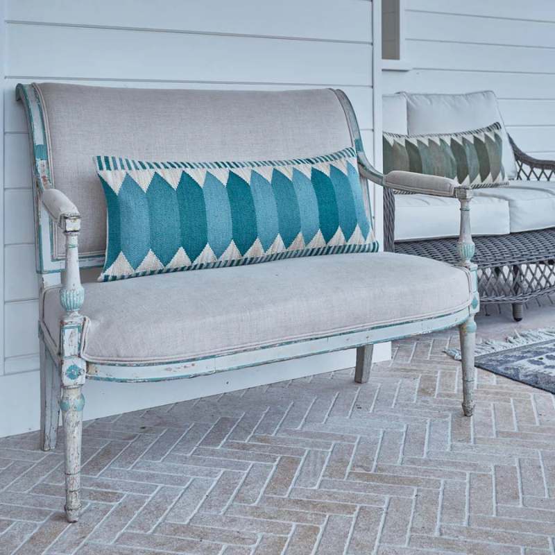 Temple Cerulean Bolster Cushion