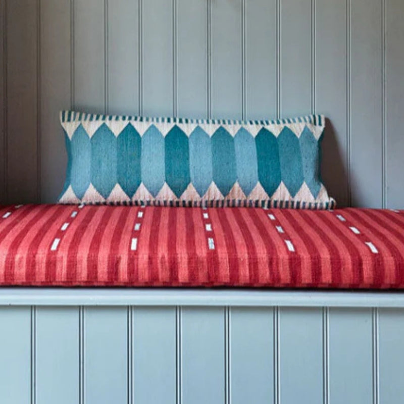 Temple Cerulean Bolster Cushion