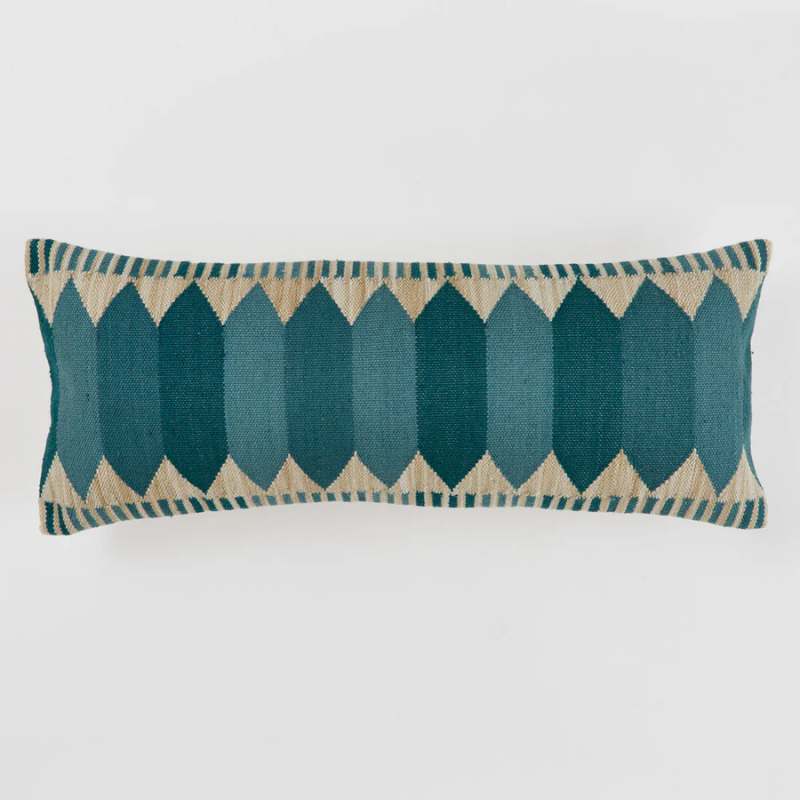 Temple Cerulean Bolster Cushion
