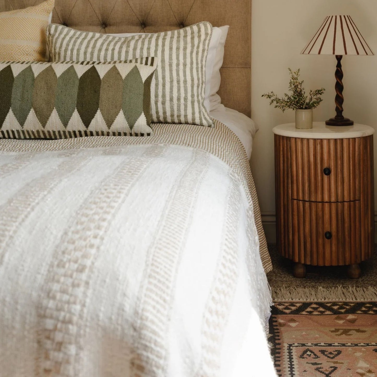 Temple Kelp Bolster Cushion