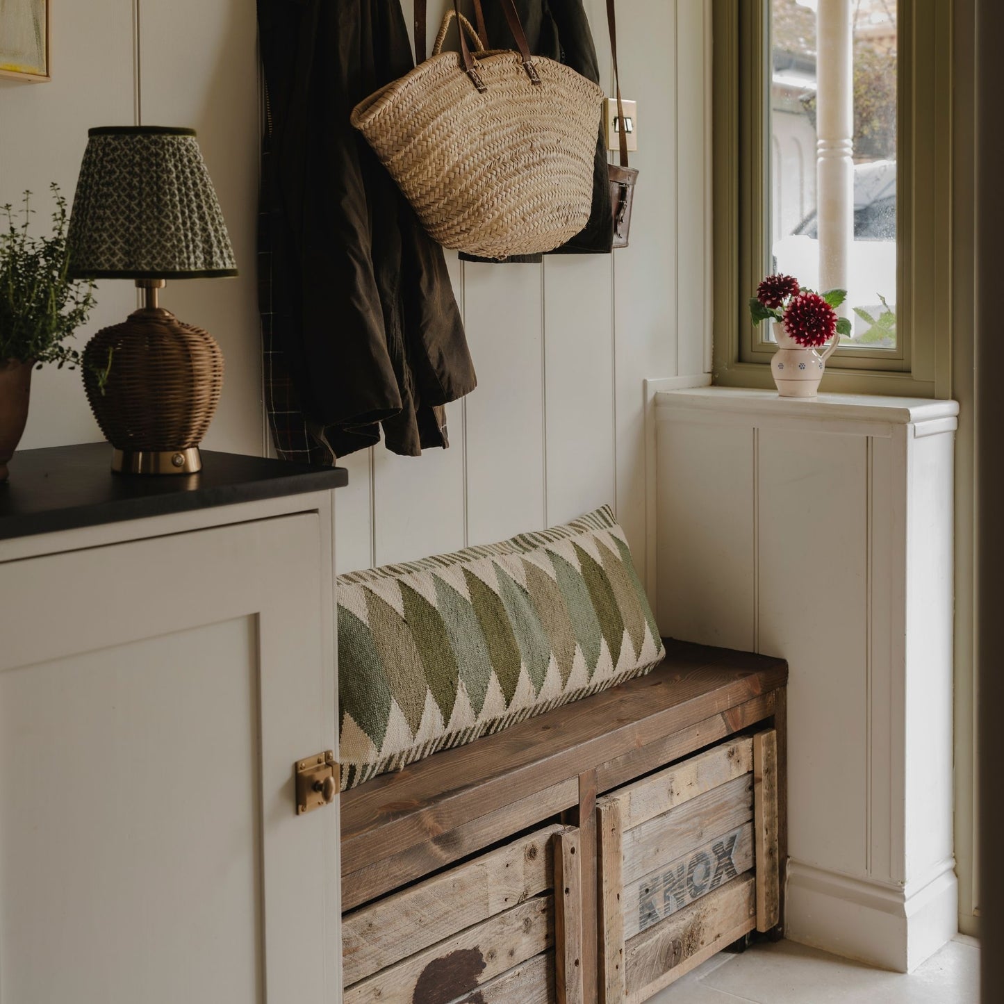 Temple Kelp Bolster Cushion