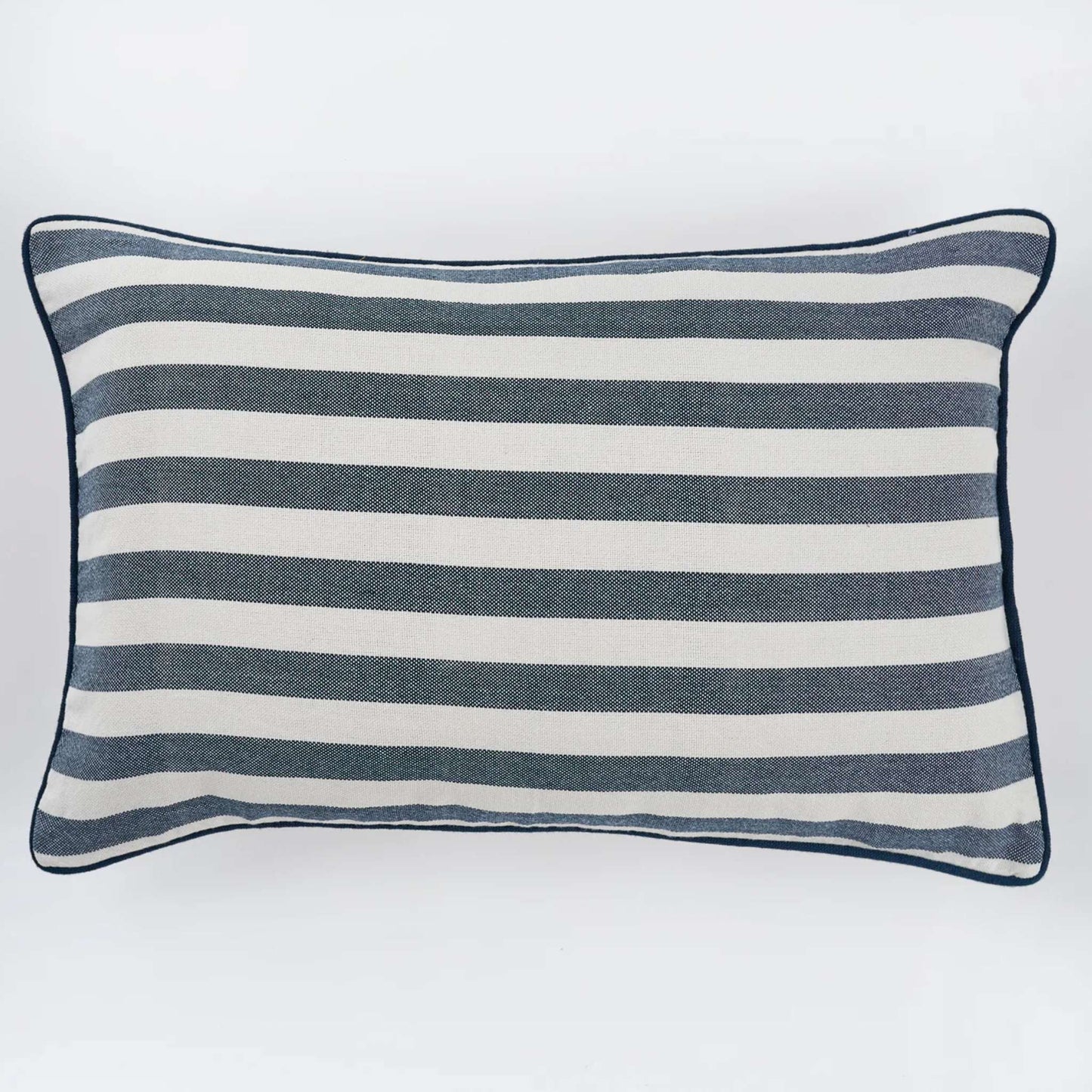 Whitsands Stripe Navy Cushion