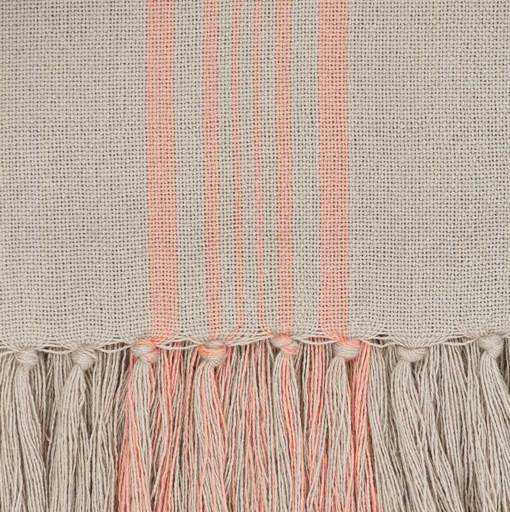 Antibes Coral Throw