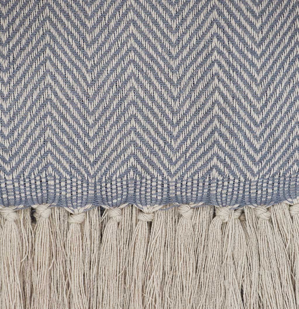 Cassis Blue Throw