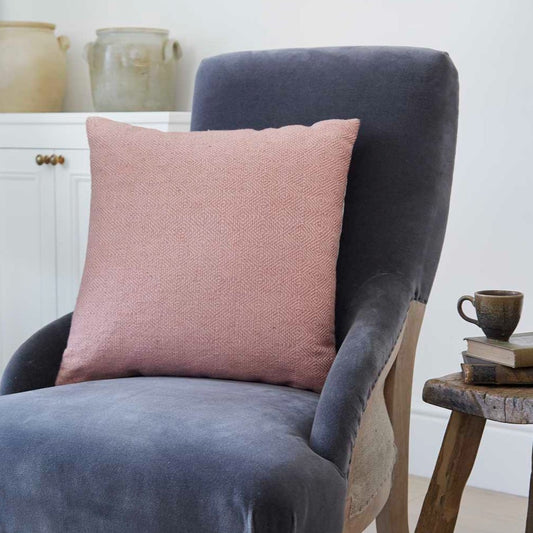 Diamond Coral Cushion Cover