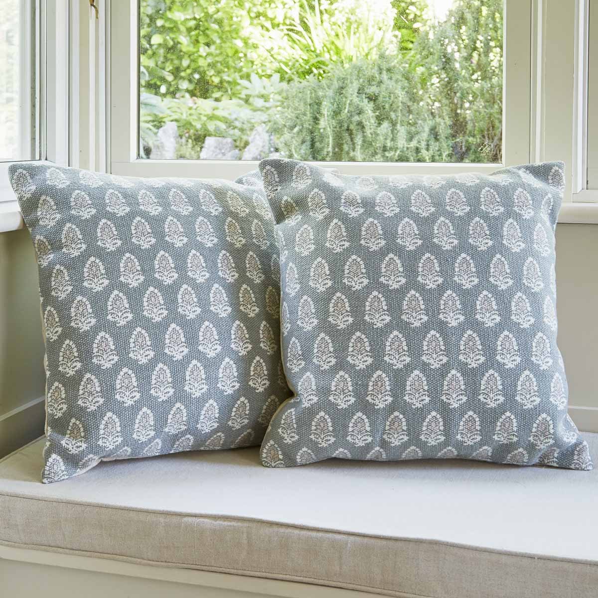 Jaipur Acorn Dove Grey Cushion