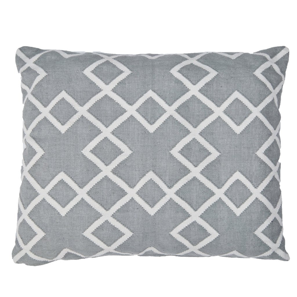Juno Dove Grey Floor Cushion
