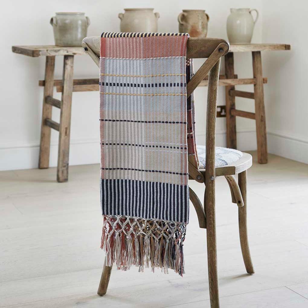 Checked Throws Madras Pink Check Throw | Weaver Green Australia