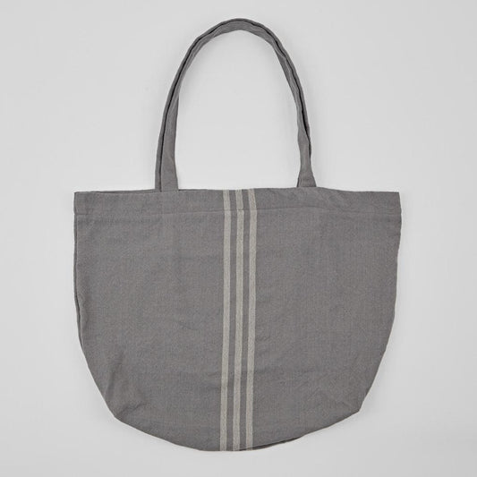 Maxime Grey & Linen Beach Bag