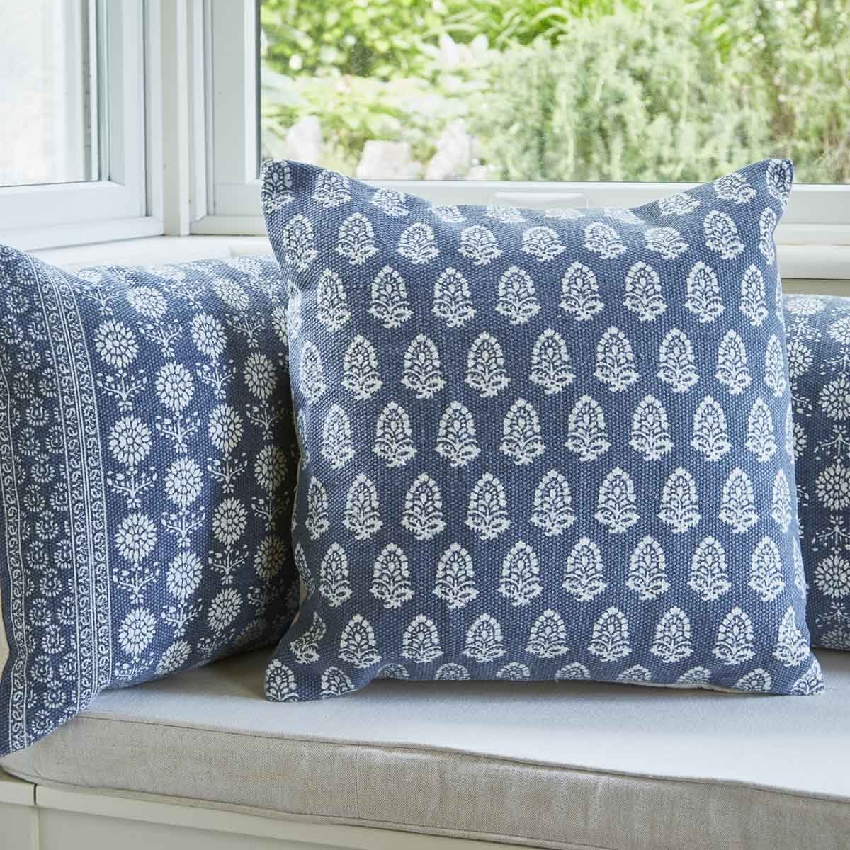 Jaipur Acorn Navy Cushion