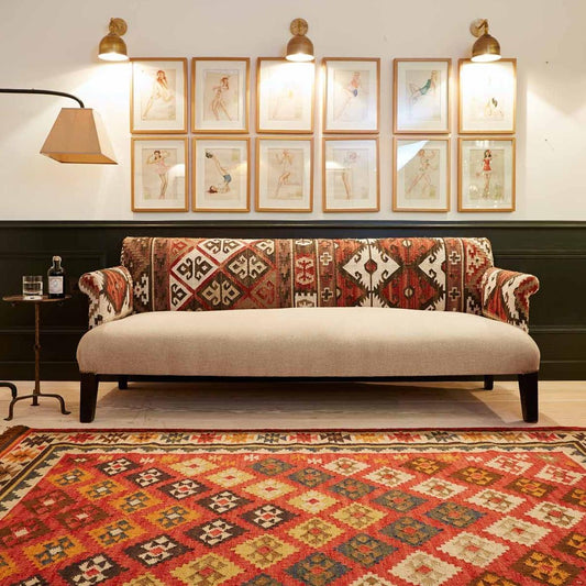 Nomad Patara Rug with sofa