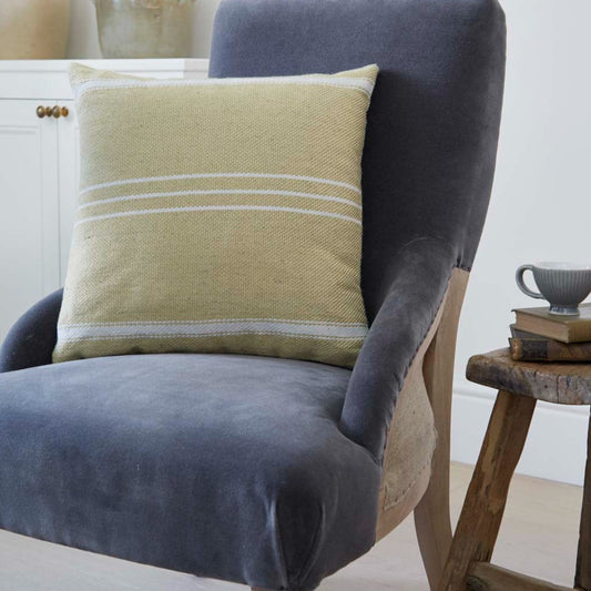 Oxford Stripe Gooseberry Cushion Cover