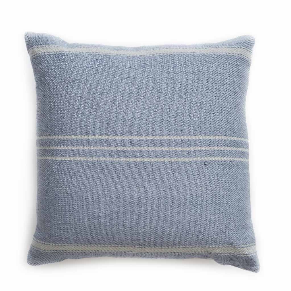 Oxford Stripe Lavender Cushion Cover
