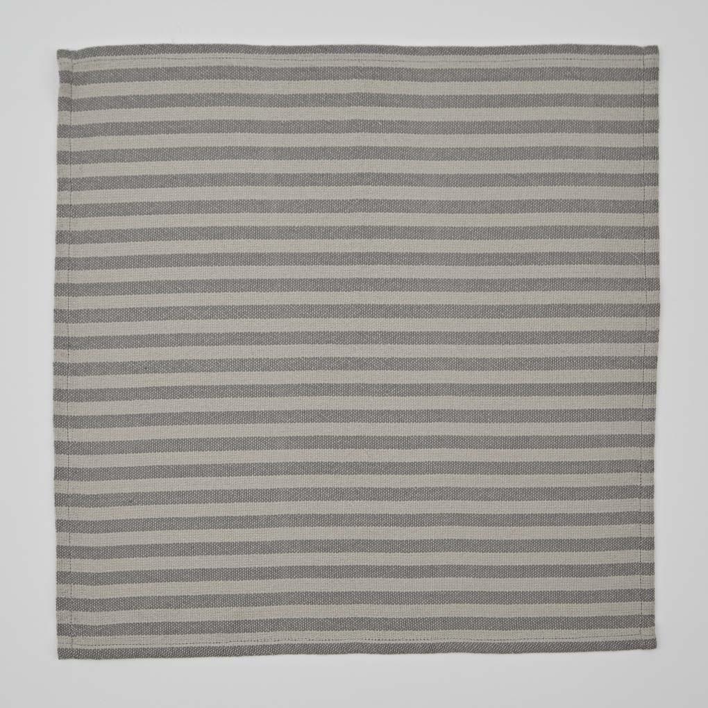 Toulouse Grey Stripe Napkins (4 Pack)