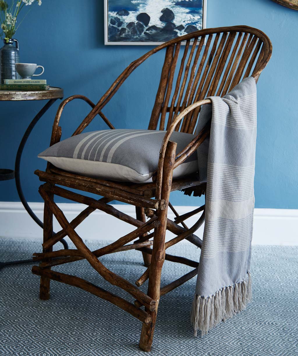 Bandol Blue Throw