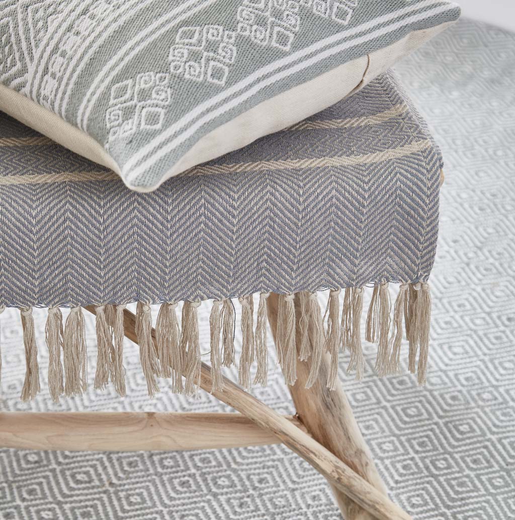 Kalkan Dove Grey Cushion Cover