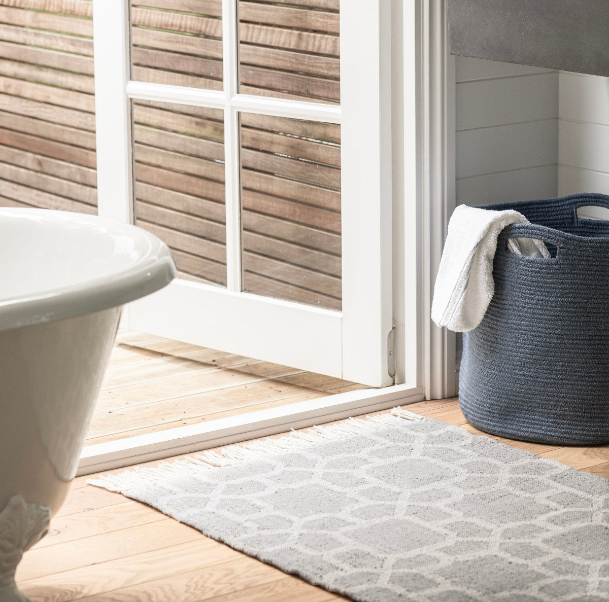 Kasbah Smoke Runner Rug