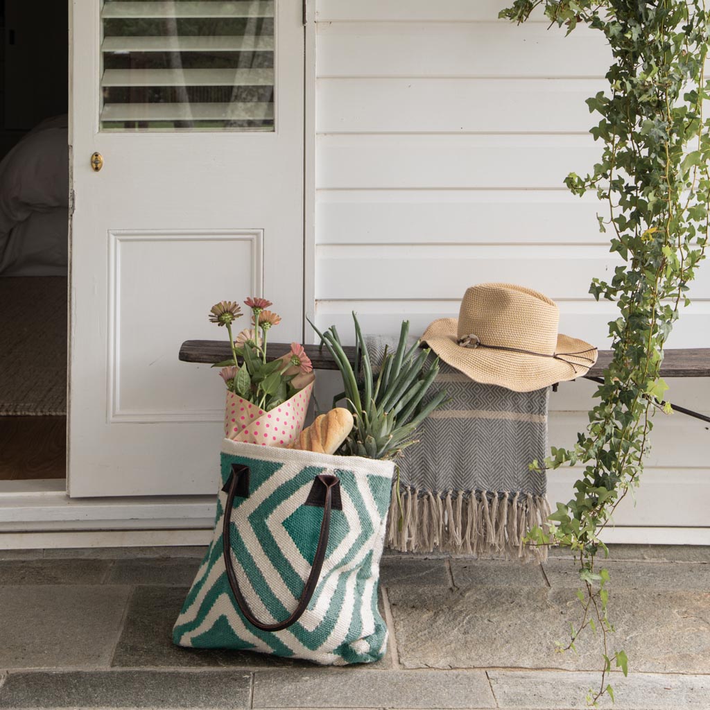 Cassis Blue Throw