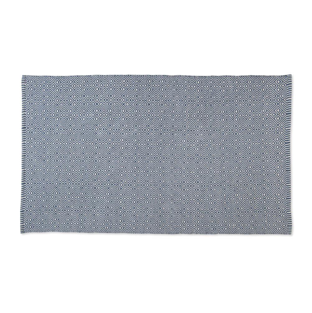 provence navy blue colour rug